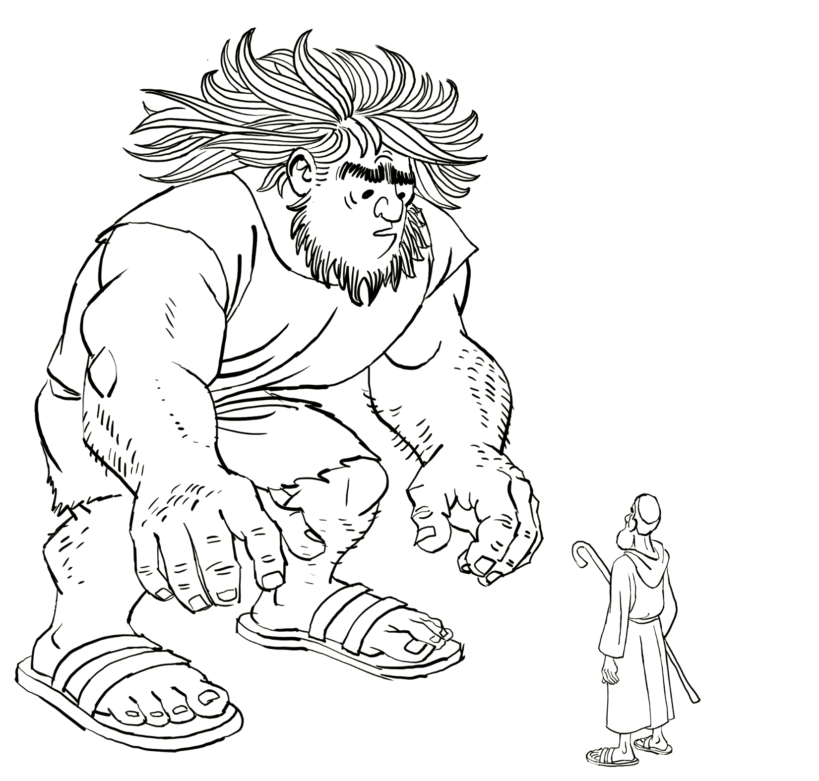 Og the giant and Noah